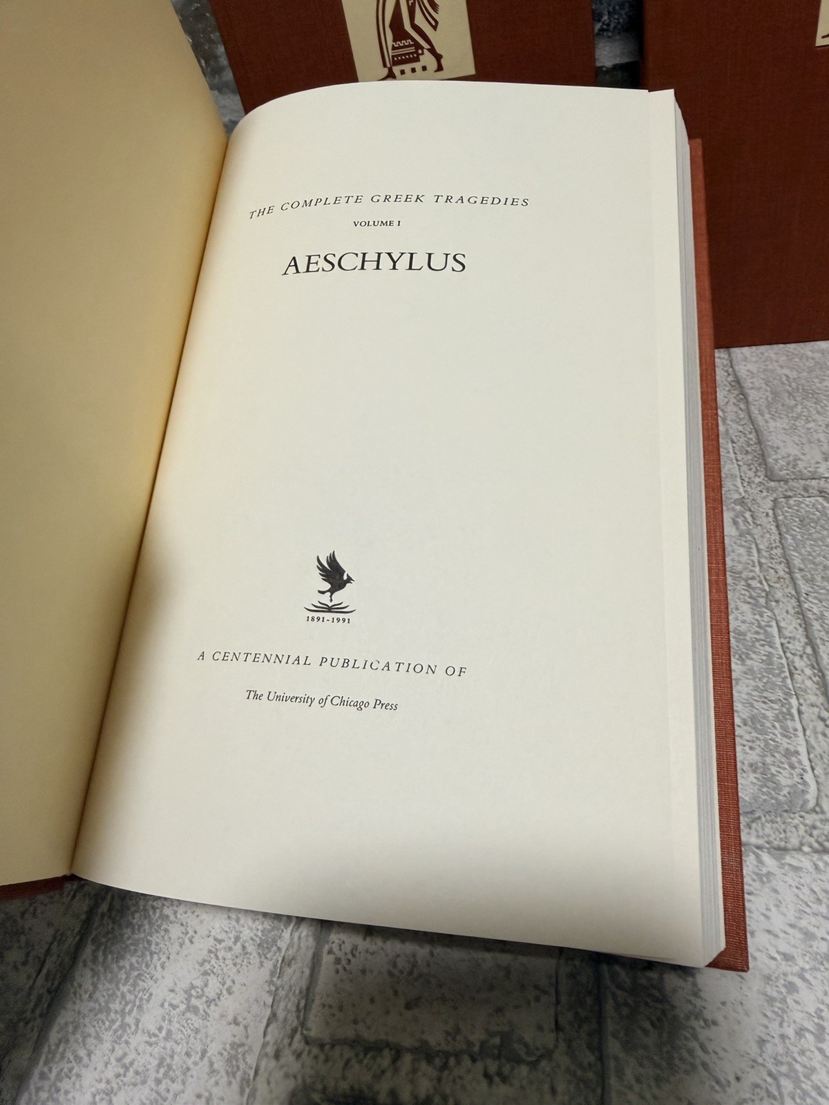 Complete Greek Tragedies Vols. 1-4 : A Centennial Edition by Richmond Lattimore