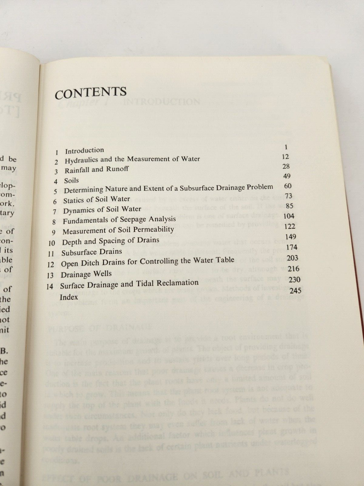 Drainage Engineering, James N. Luthin 1973 hc Agricultural & Civil Engineering