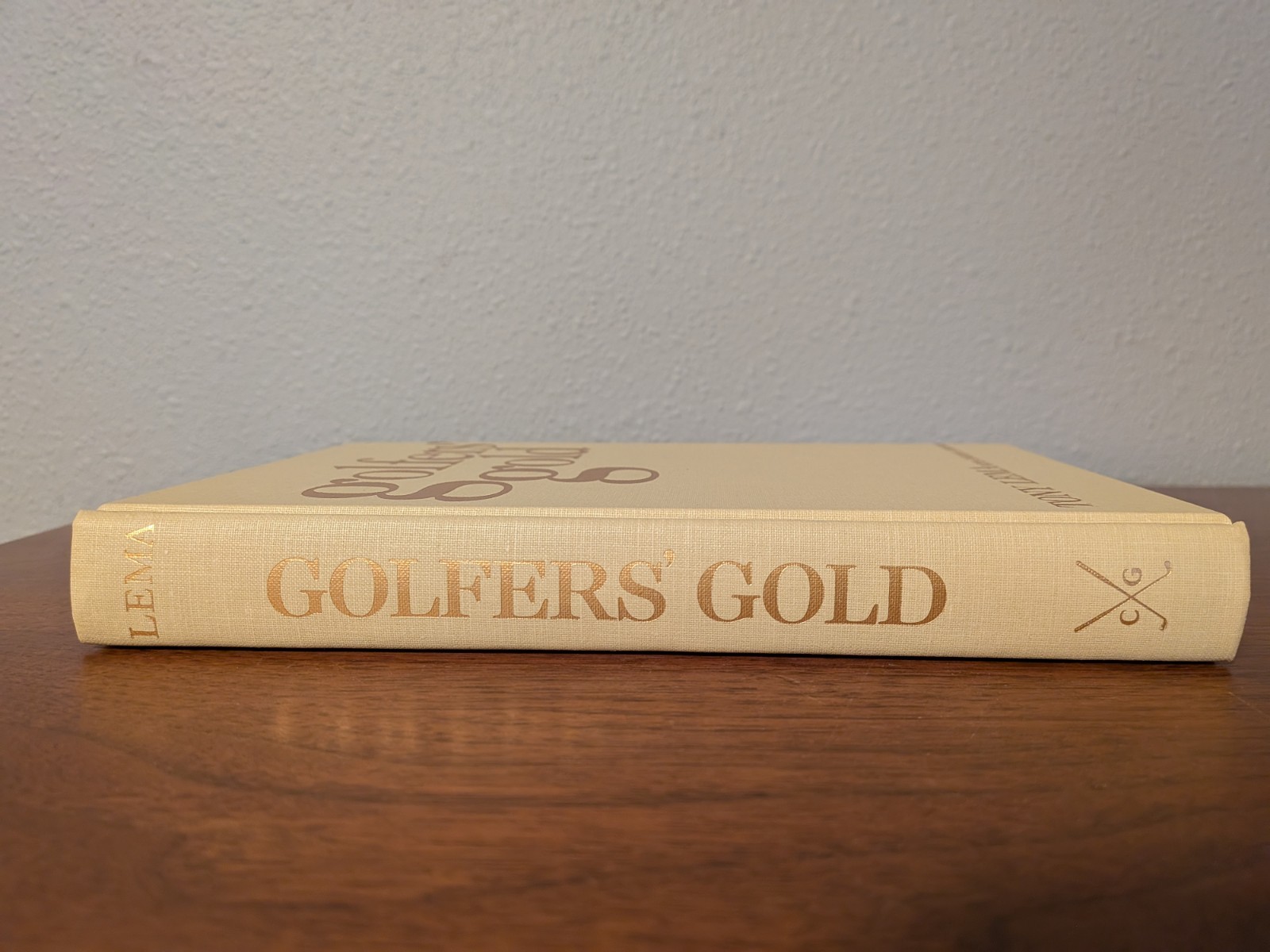 Tony Lema w/ G. S. Brown— Golfer’s Gold — 1987 Classics of Golf HC Excellent Con