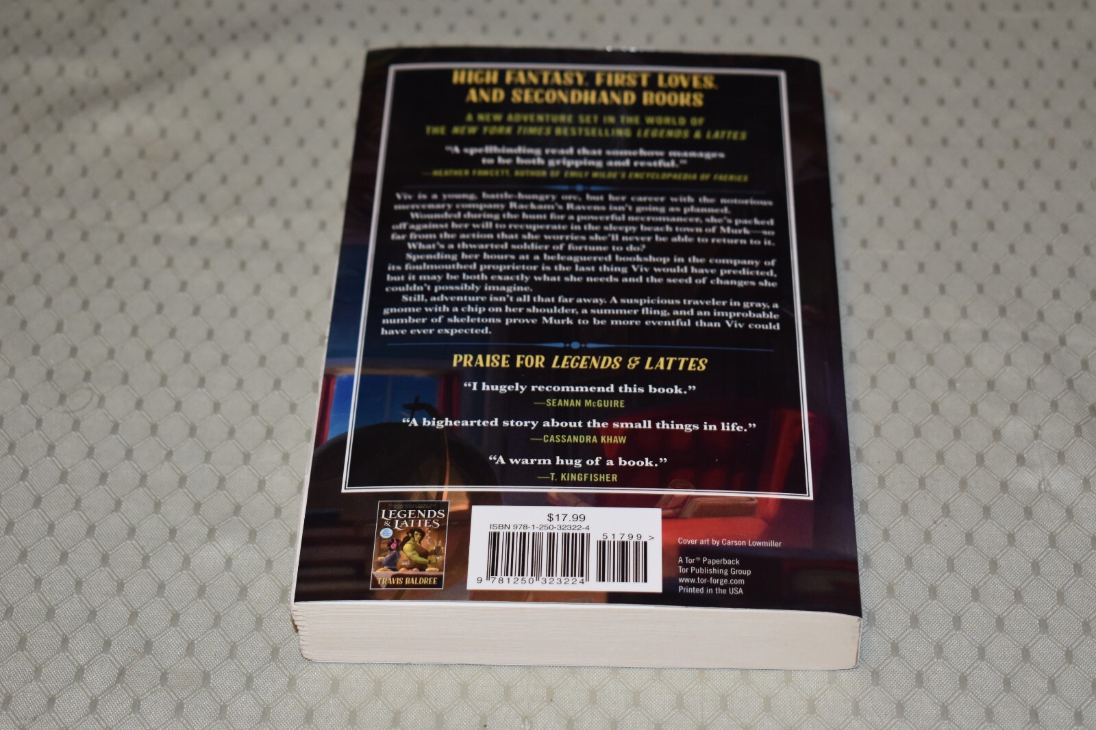 Bookshops and Bonedust by Travis Baldree (2023, Hardcover)