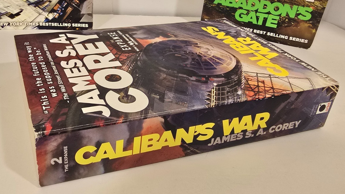 Lot of 3 The Expanse Trade Paperback books 1-3 by James S. A. Corey