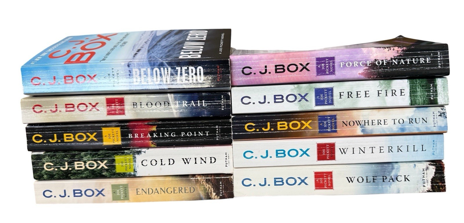 10 PB Bundle: Ten Joe Pickett Novels by C. J. Box 2003-2019 Putnam