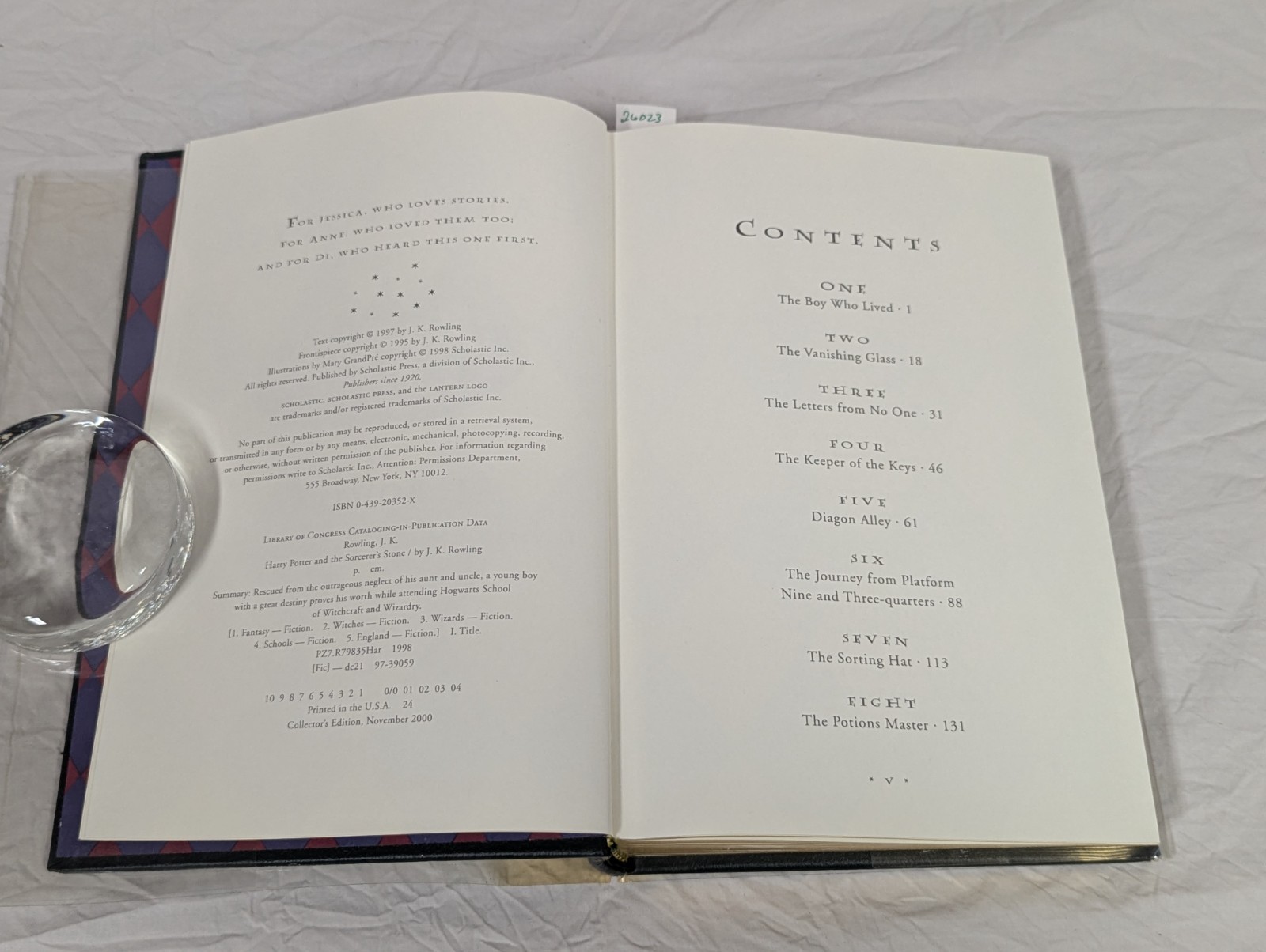 Collector’s Edition Harry Potter The Sorcerer’s Stone First Edition Leather