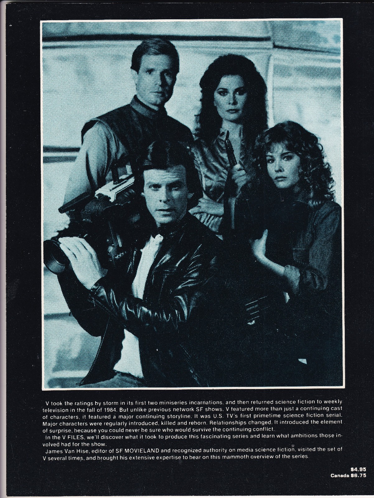THE V FILES BOOK TWO: THE WAR (1985) 1st printing 72 pages plus typescripts.