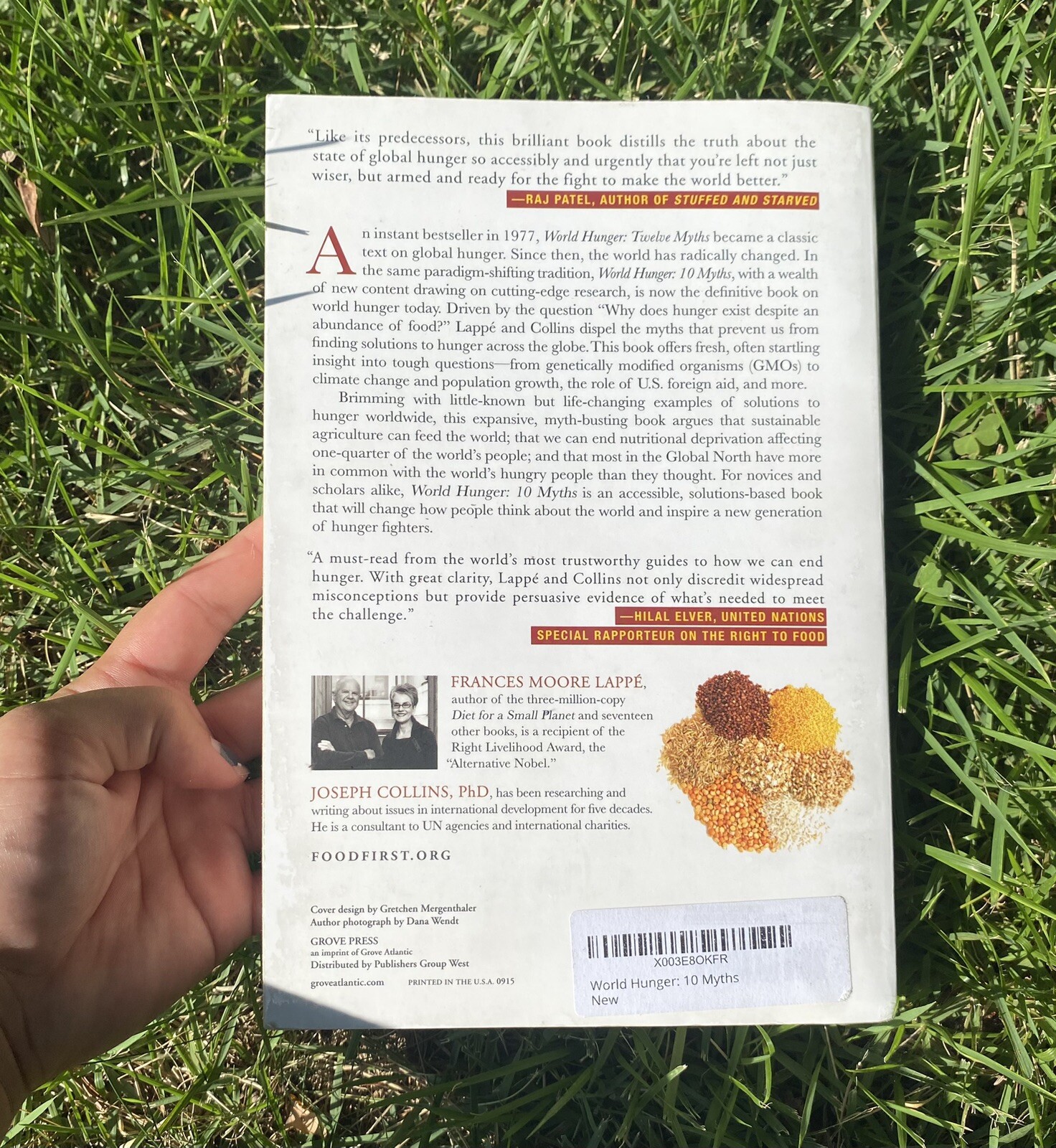 World Hunger : Twelve Myths by Frances Moore Lappé and Joseph Collins (2015