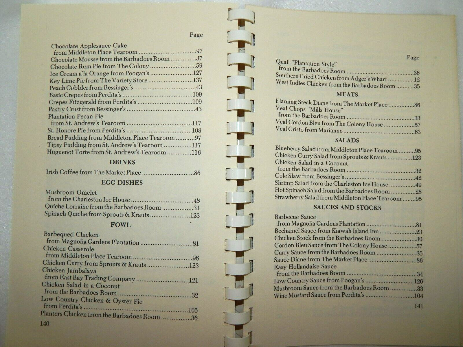 Doin‘ The Charleston ~ A Gourmet’s Guide & Cookbook, Molly Sillers, Vintage 1976