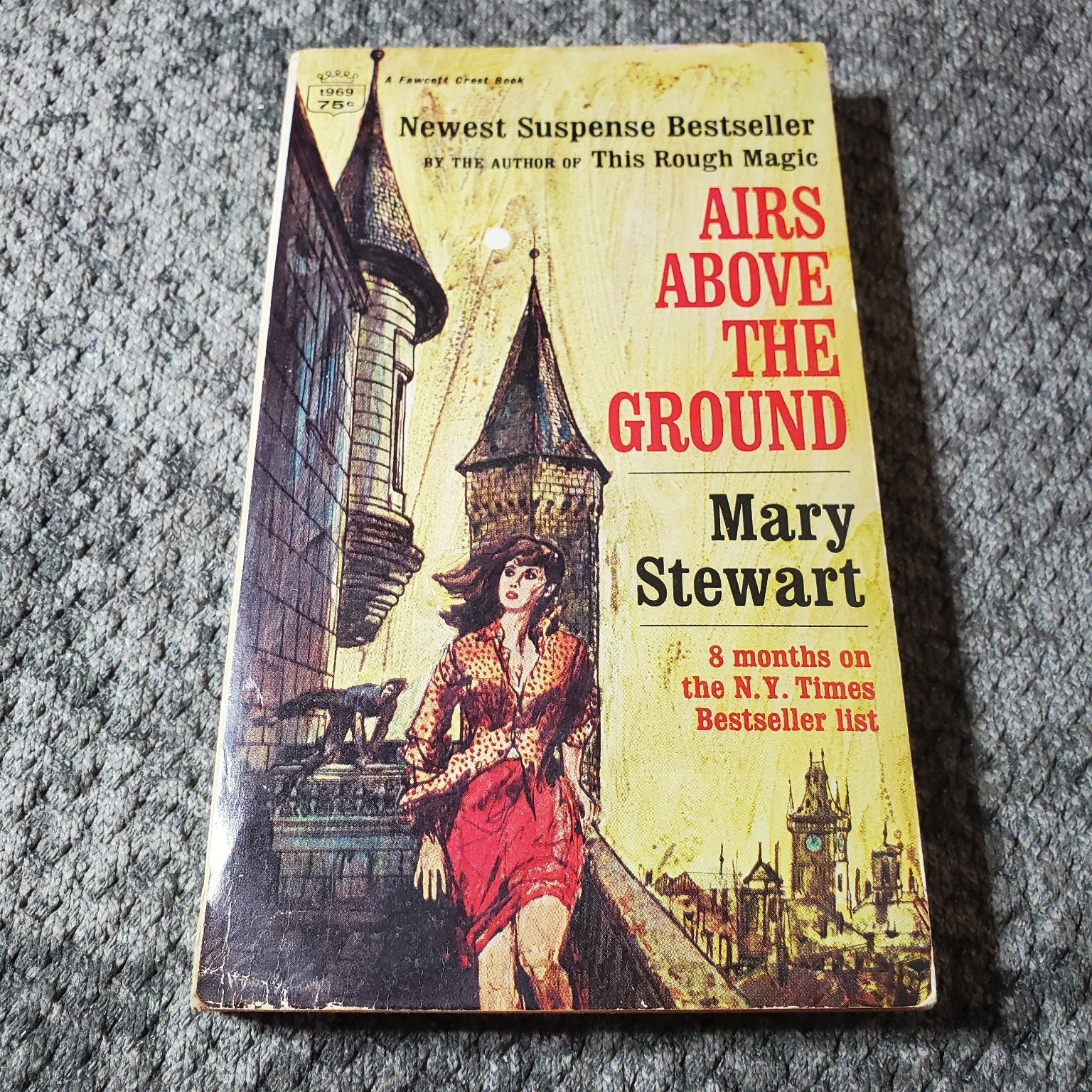 Mary Stewart Wildfire Coaches Magic Airs Brother 5 Book Lot Gothic Suspense