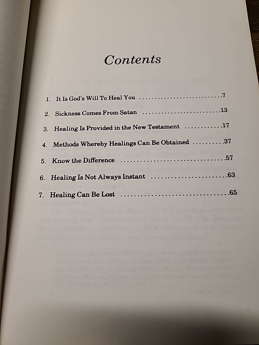Seven Things You Should Know about Divine Healing by Kenneth E. Hagin (English)