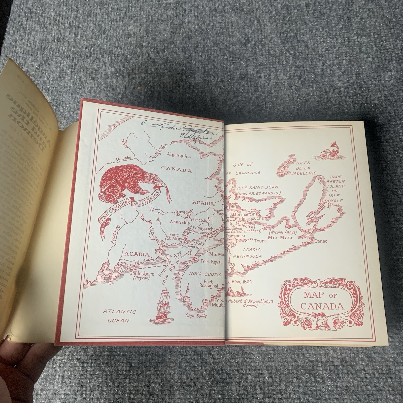 Angelique and the Demon by Sergeanne Golon Hardcover, Book, Vintage 1973