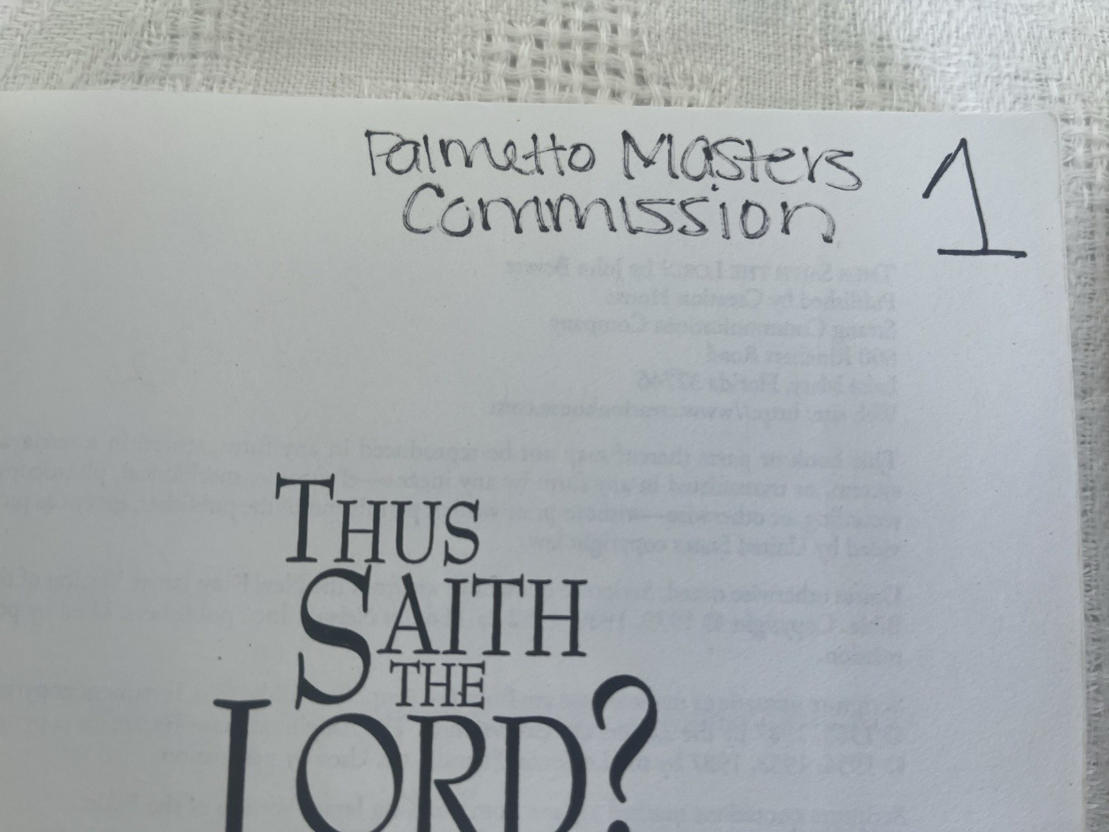 John Bevere Books- Bait of Satan & This Faith The Lord? As Is No DVD
