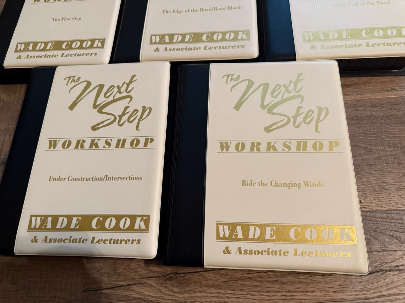 The Next Step Wall Street Investing Workshop 5 VHS Tapes Workbooks By Wade Cook