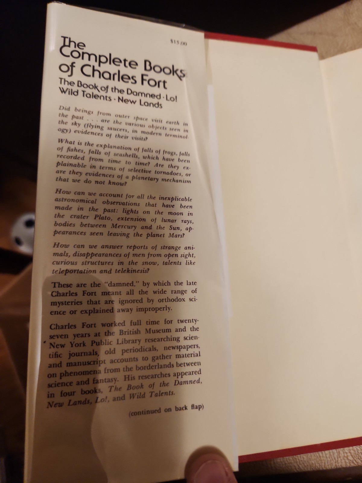 The Complete Books of Charles Fort: Book of Damned, New Lands, Lo!, Wild Talents