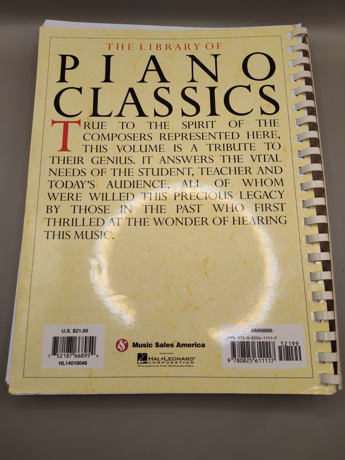 Library of Piano Classics : Piano Solo by Amy Appleby (1992, Trade Paperback)