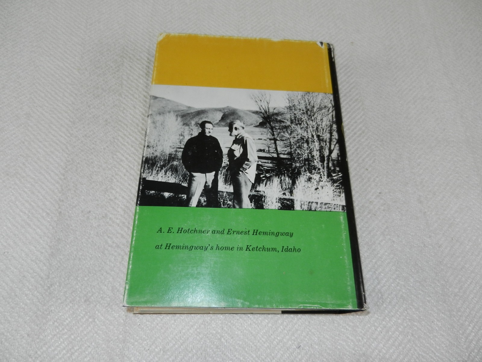 WW II Great writer & war correspondent „PAPA HEMINGWAY: A PERSONAL MEMOIR“