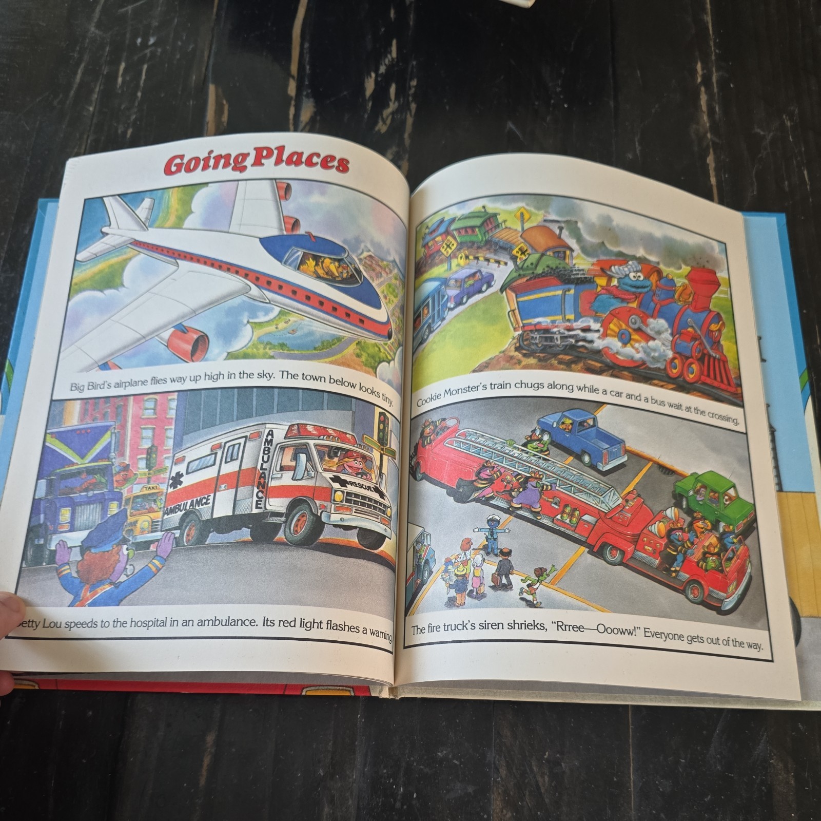 Vintage On My Way With Sesame Street Books Lot Of 3 1989 (Volume 1, 2 & 9)