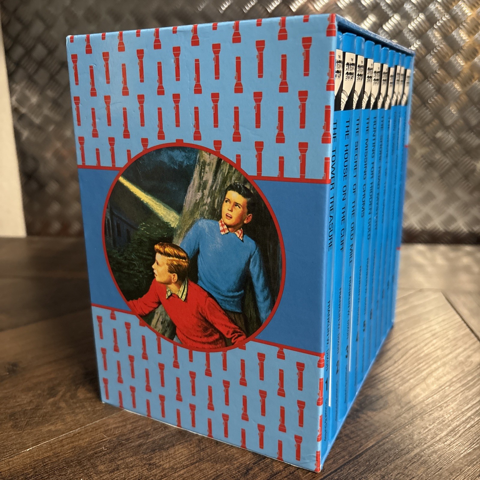 Hardy Boys Books 1-10 The Hardy Boys Mystery Collection Box Set Hardcover