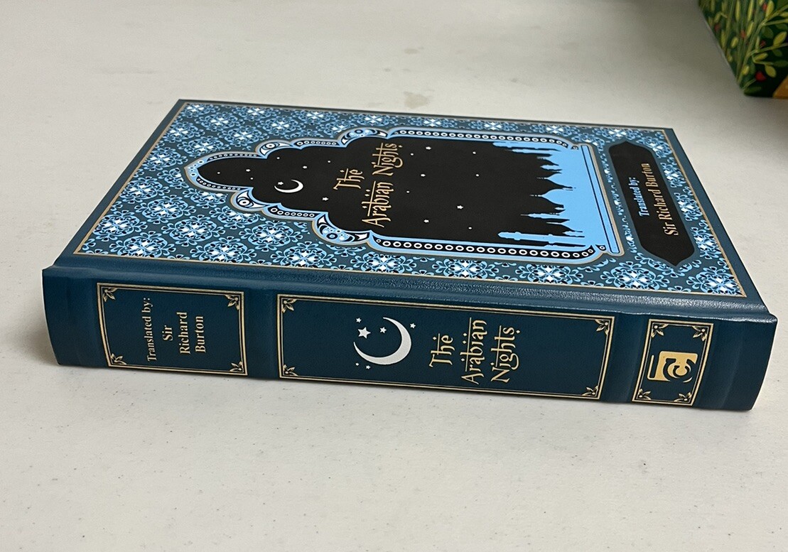 The Arabian Nights By Sir Richard Burton Leather Edition Brand New