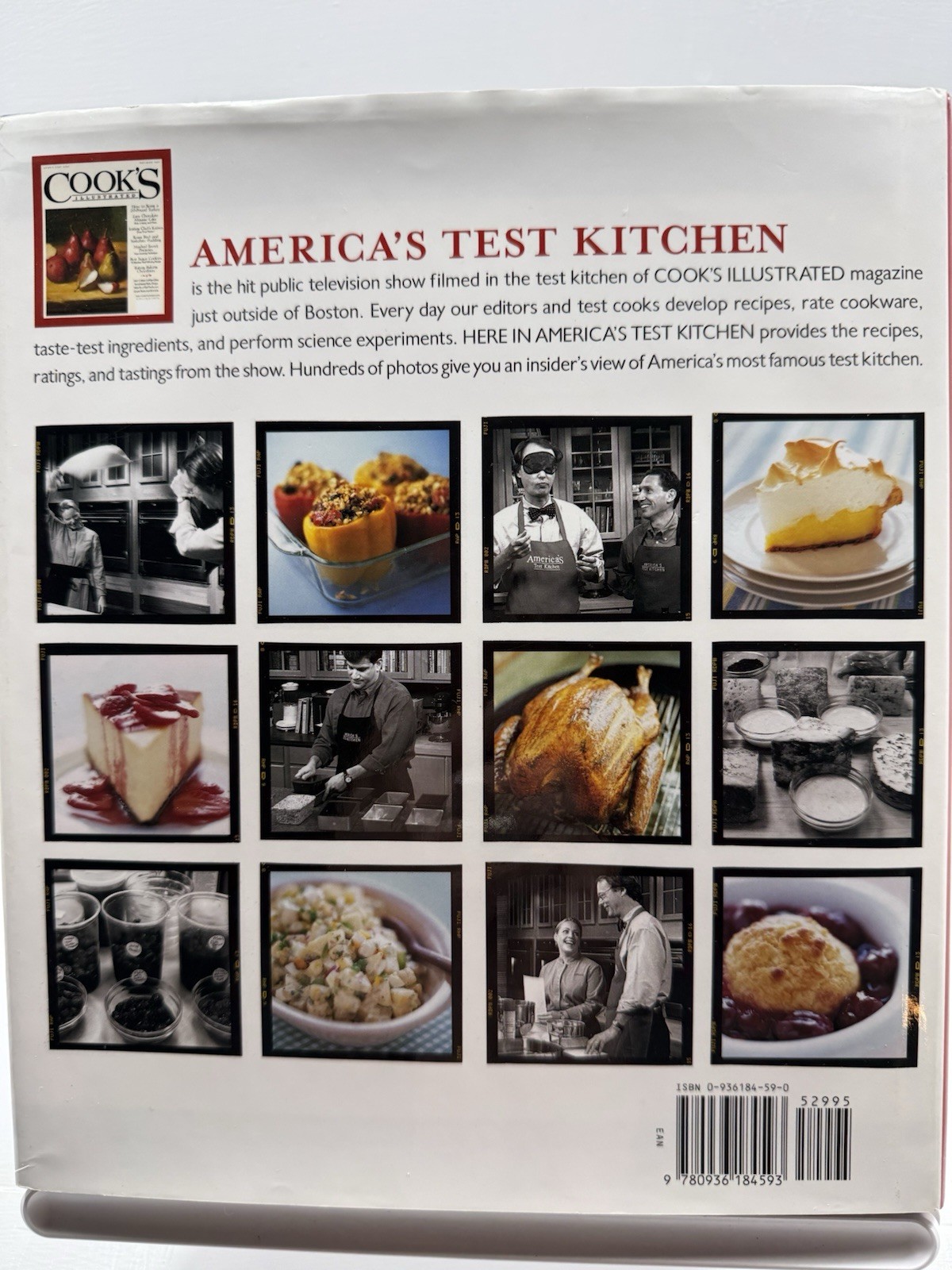 America’s Test Kitchen HC/DJ 2002 Cook’s Illustrated Recipes Techniques