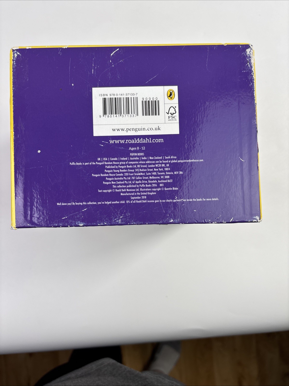 Roald Dahl Collection 15 Fantastic Stories Box Set Including Boy, The BFG, M…