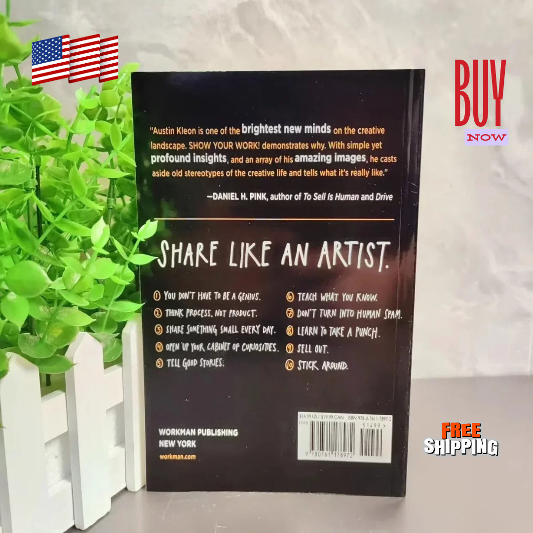 Show Your Work by Austin Kleon Paperback Self Help Creativity Business Book