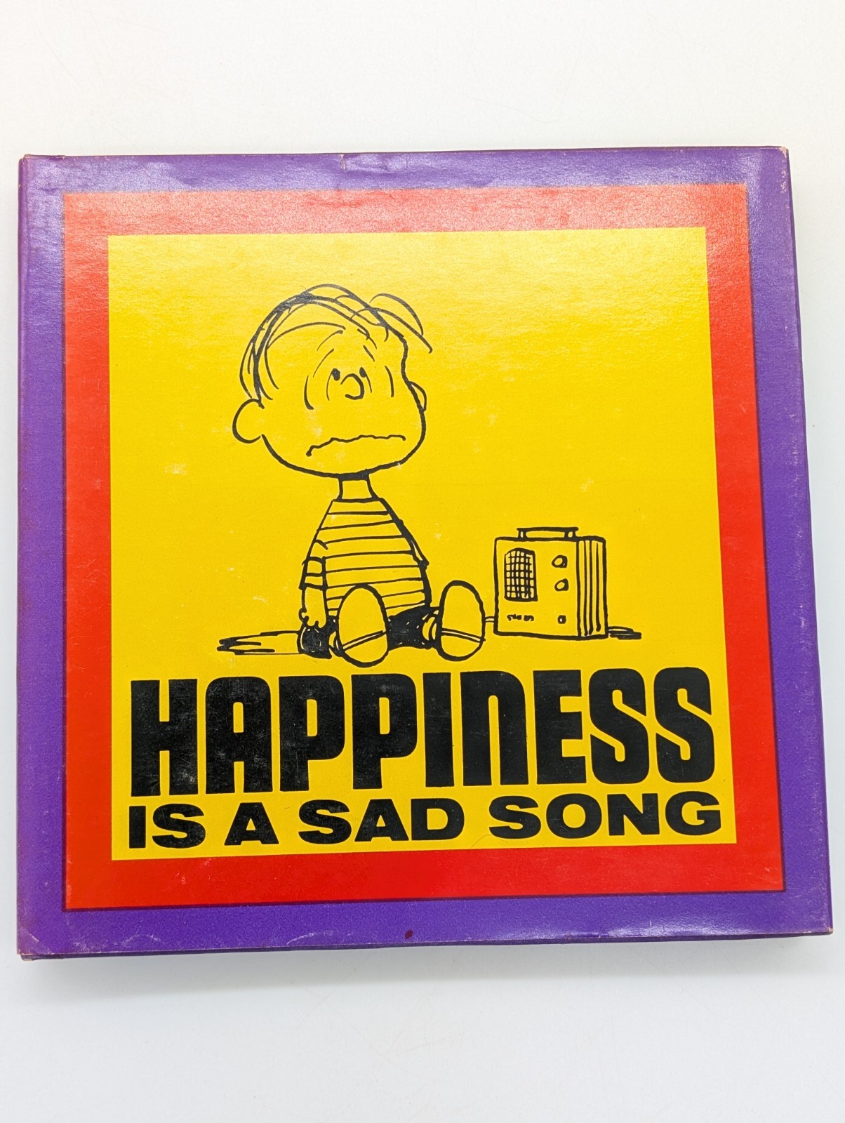 Lot Of 4 Vintage Peanuts Mini Hardcover Books 1960s Determined Productions DJ