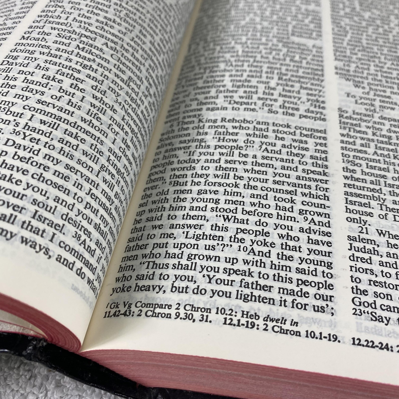 Vintage The Bible Revised Standard Version 1973 ABS Concordance Hardcover Maps