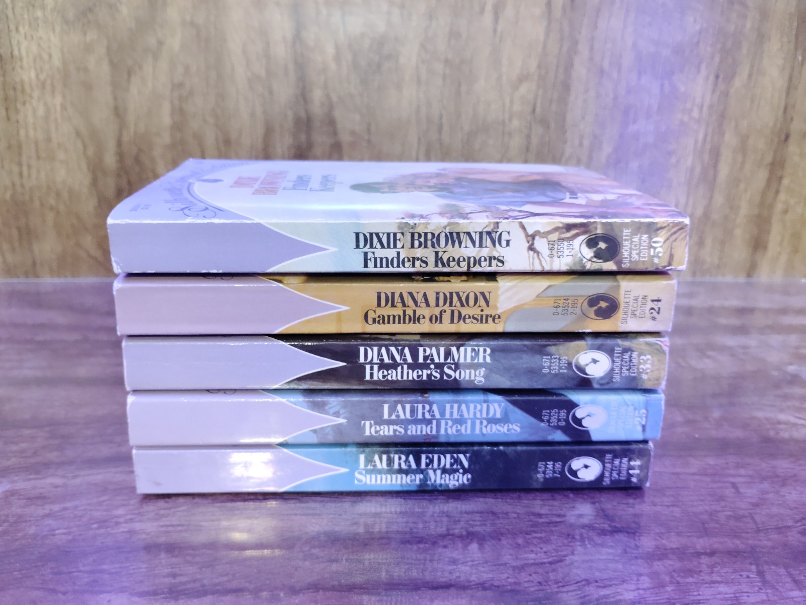 Silhouette Special Edition Lot 5 Vintage 1980s Palmer Browning Dixon Hardy Eden