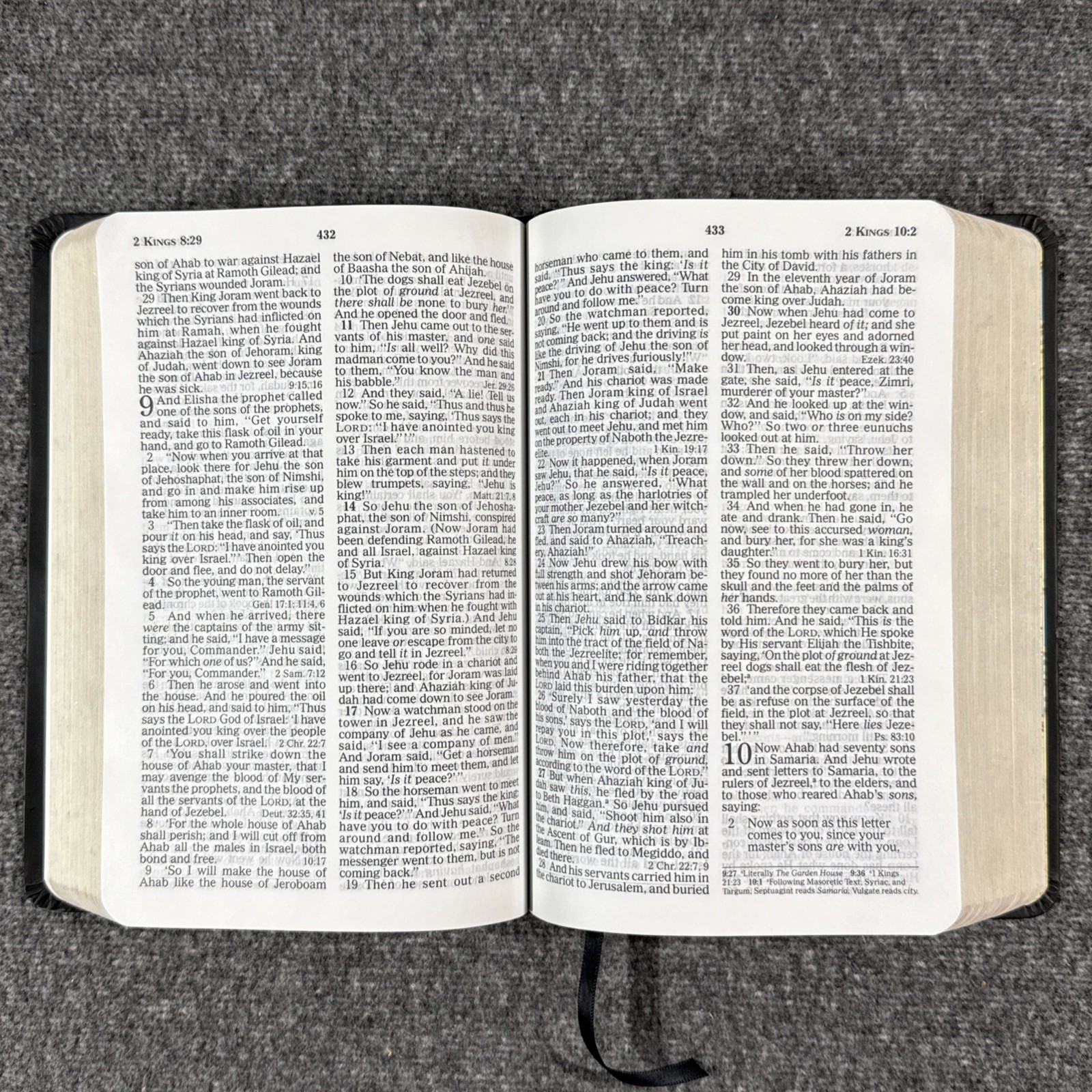 Amazing Facts Prophecy Study Bible NKJV Leathersoft Black Thomas Nelson 2008