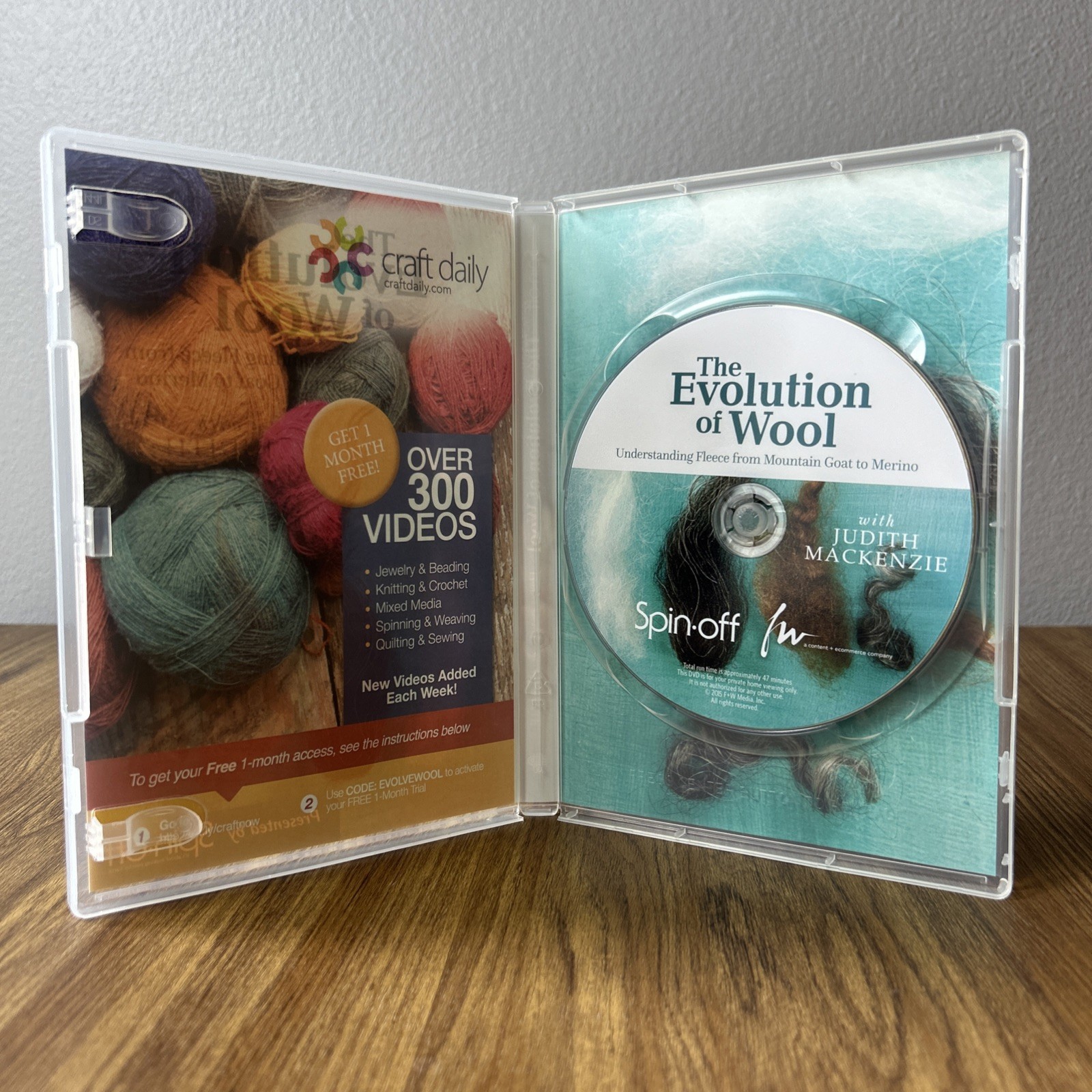 Evolution of Wool DVD Fleece from Mountain Goat to Merino with Judith Mackenzie