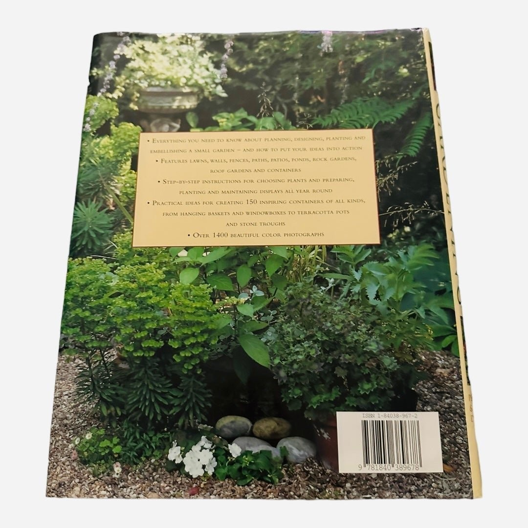 Peter McHoy Small Container Gardening Practical Guide 512 Pages Landscape Plants