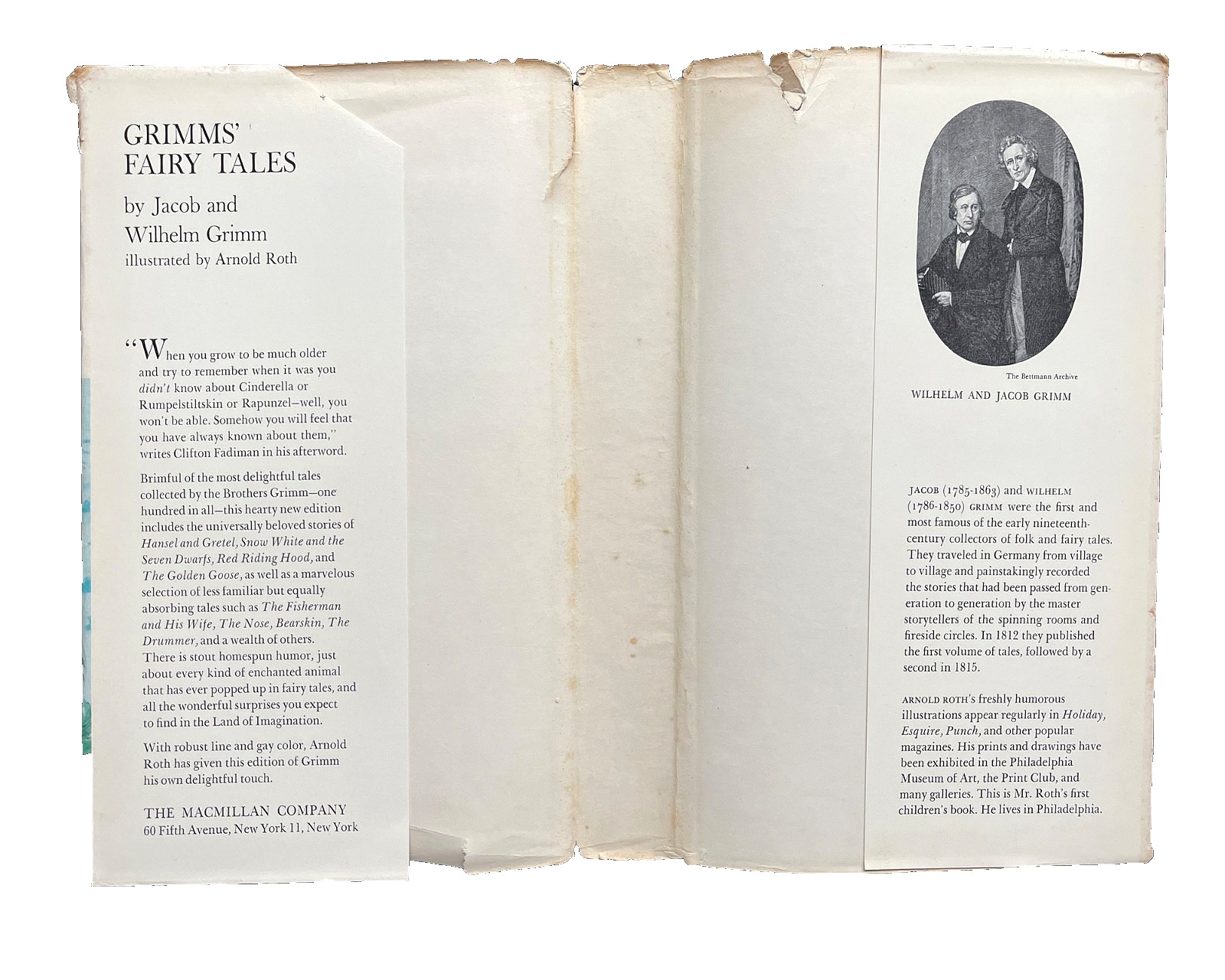 Grimms‘ Fairy Tales 1963 first printing the Macmillan Company