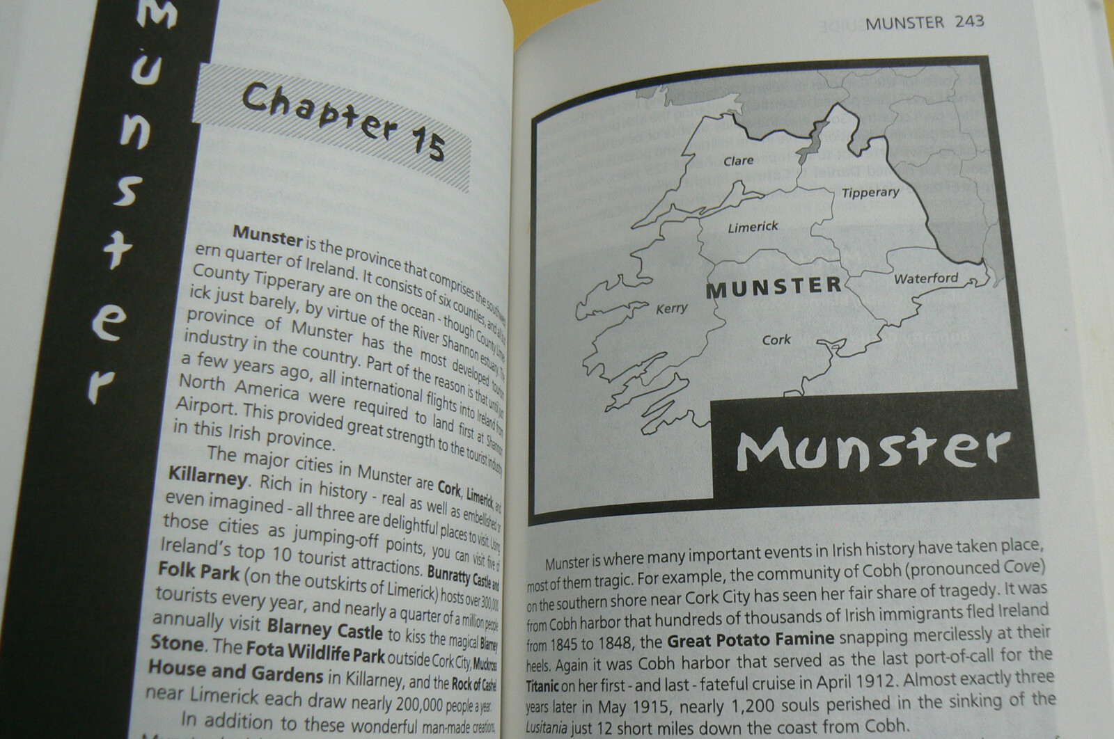 Open Road Tourist Guide 2003, IRELAND GUIDE 4th Ed. 480-pages