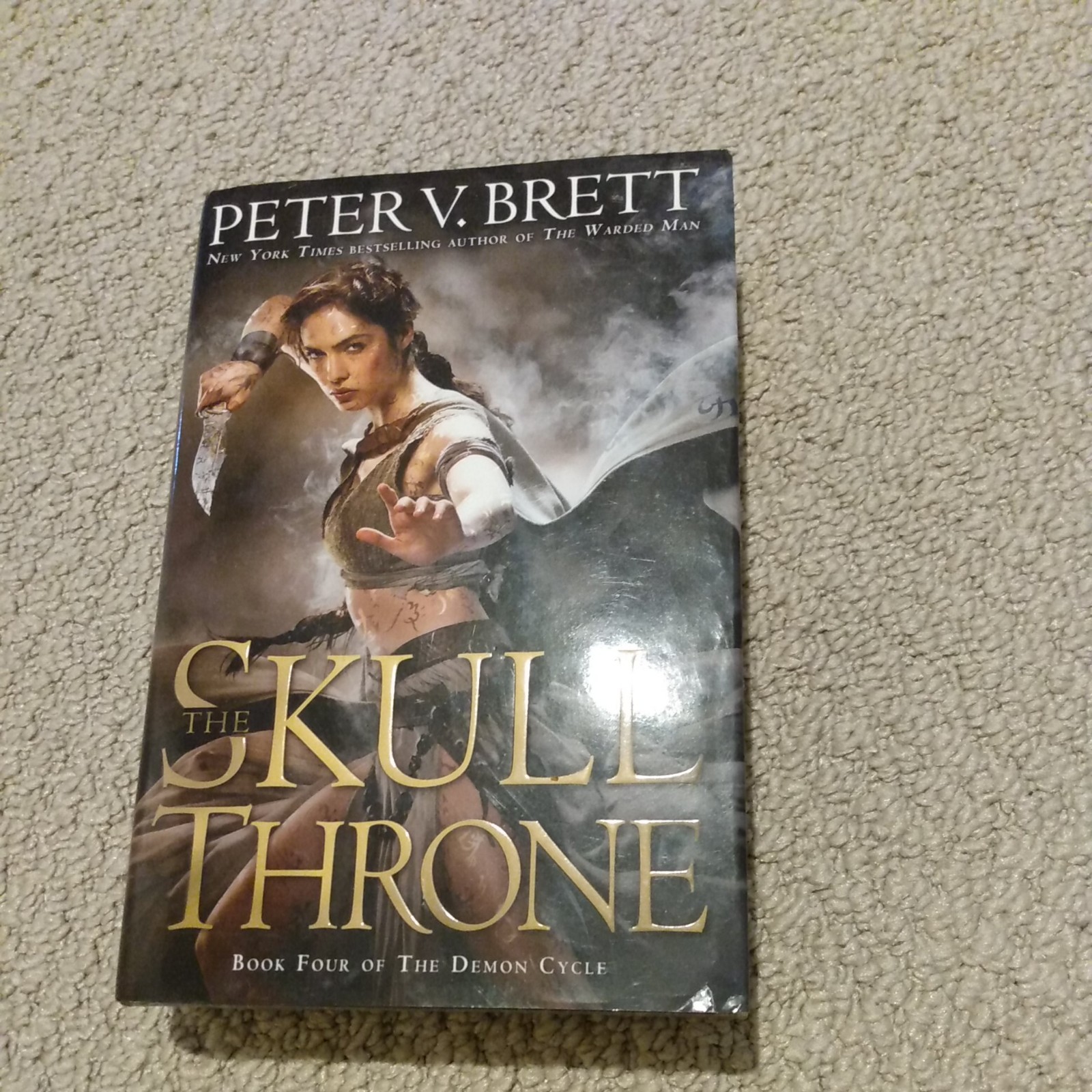 The Demon Cycle Books by Peter Brett. 3 paperback , 3 First Ed. Hardcover.