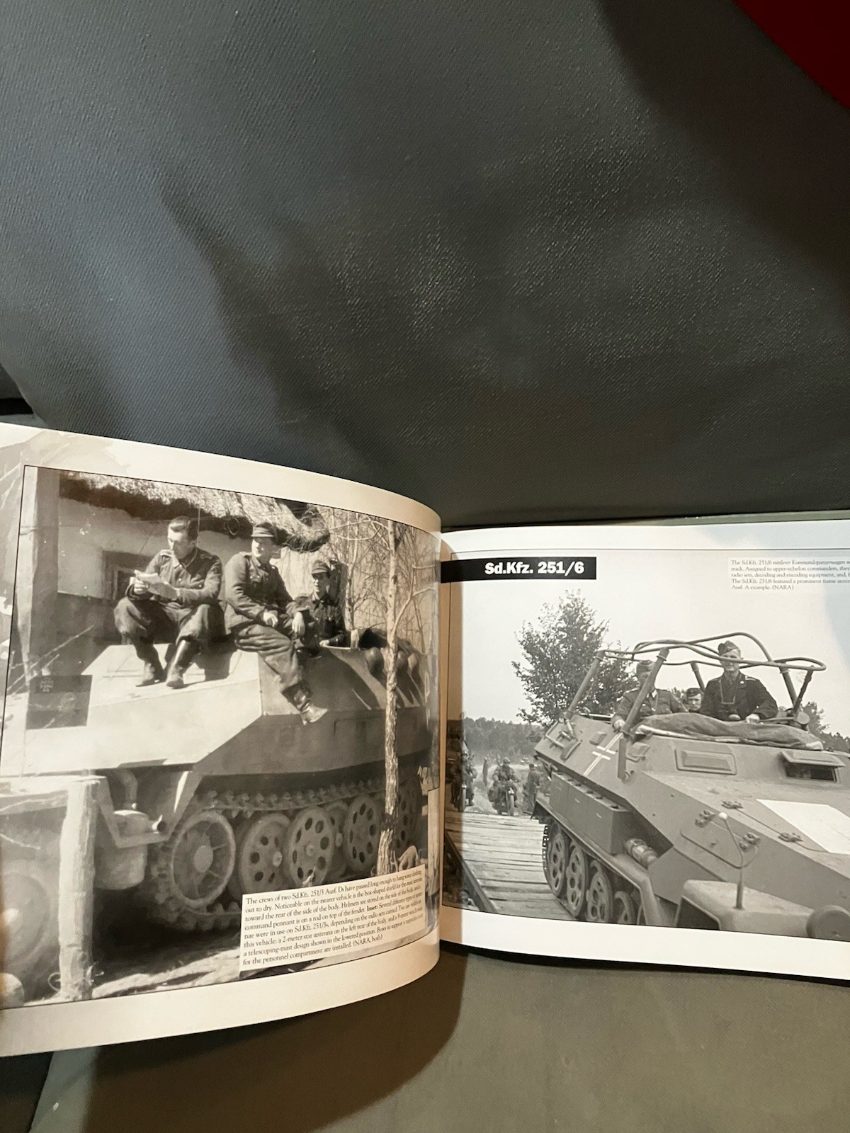 SCHUTZENPANZERWAGEN SD.KFZ 251 German Army Armored Half Tracks HC BOOK 168 Pages