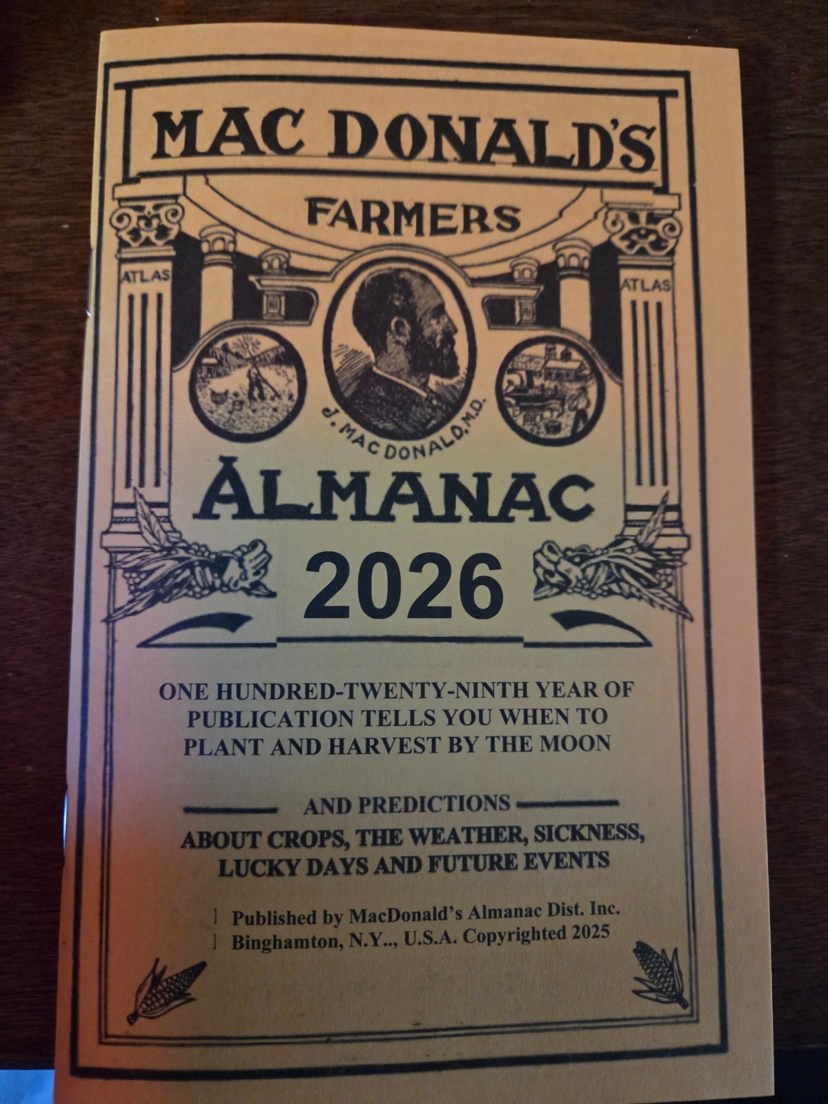 2026 MacDonald’s Farmers Almanac