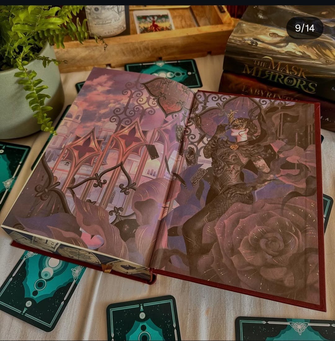 The Broken Binding Mask of Mirrors Set / Rook & Rose By M.A. Carrick – Tier 2