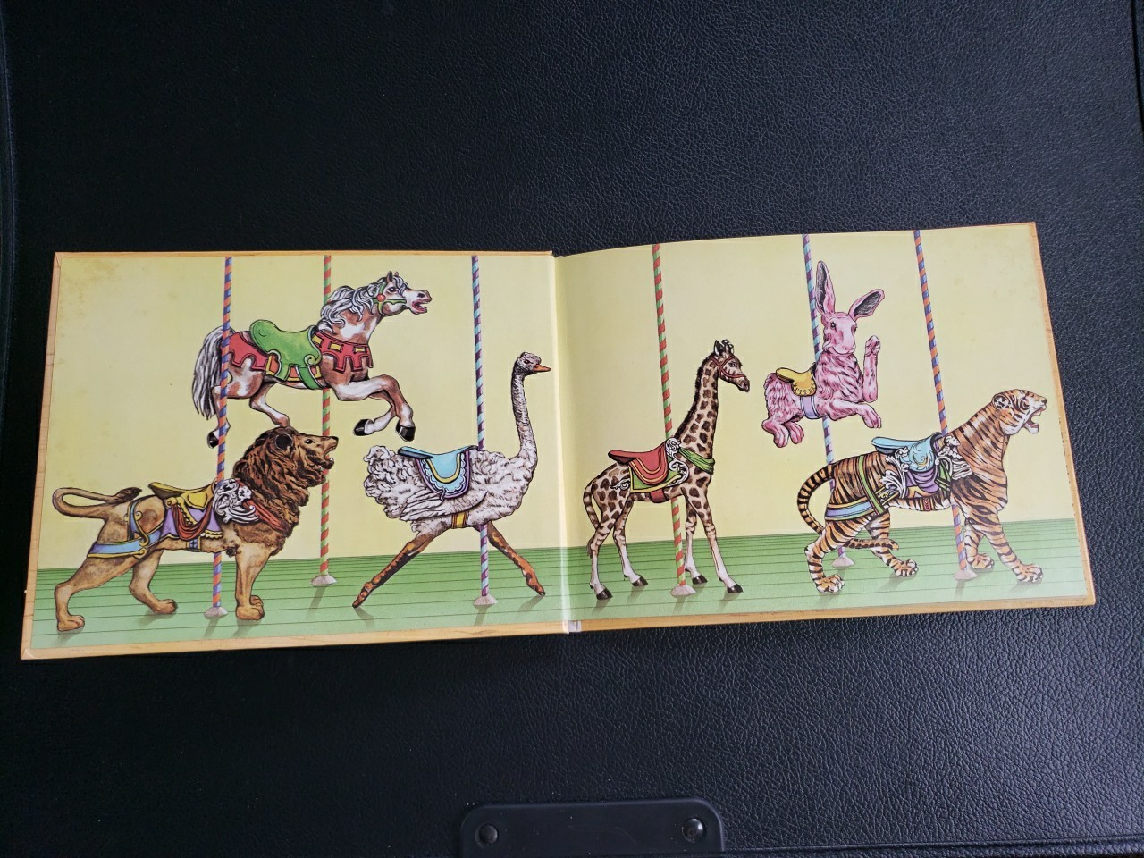 The Magic Merry-Go-Round By V. GIlbert Beers Wonder World Book HC 1973 Vintage