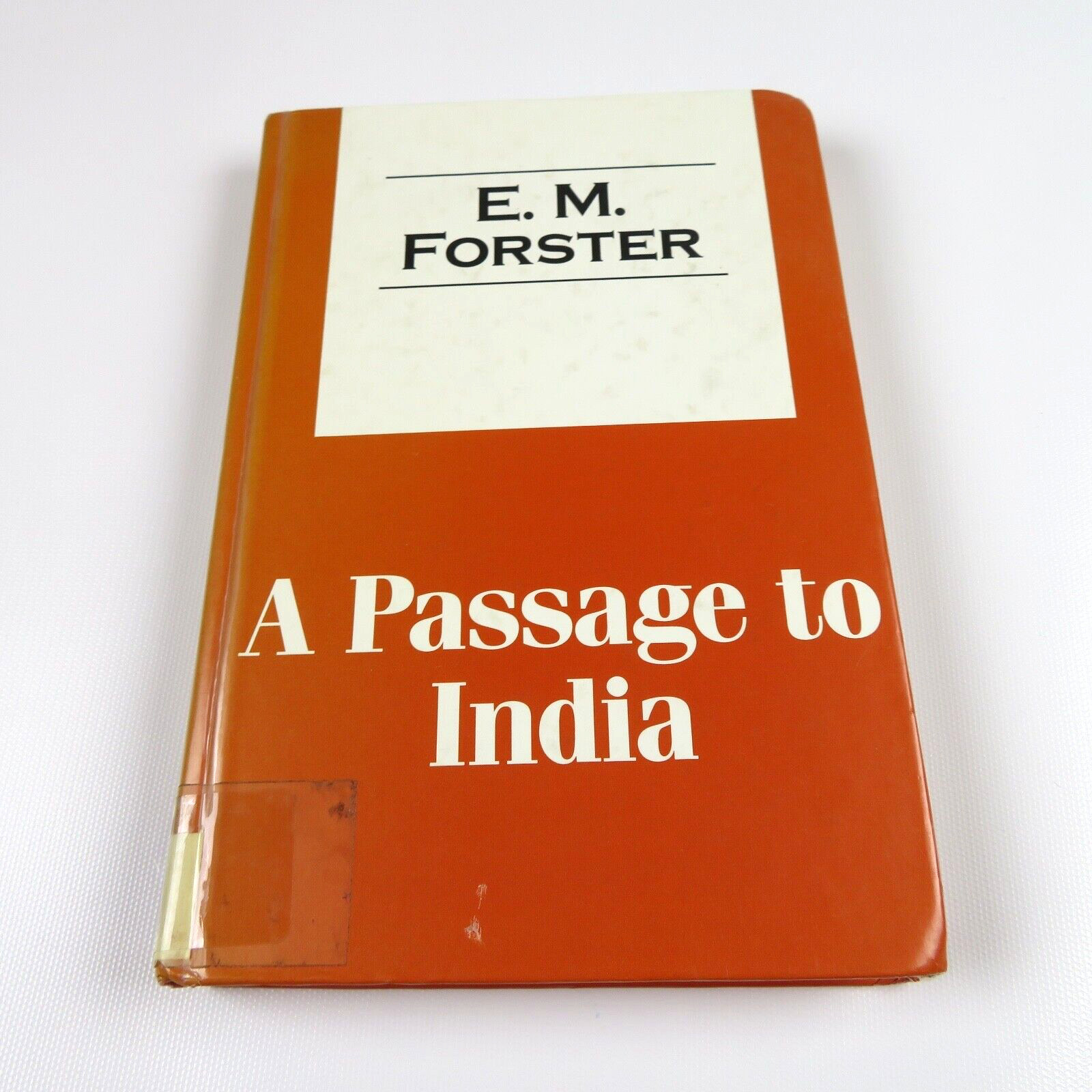 A PASSAGE TO INDIA by E.M. Forster, 1999 Hardcover- LARGE PRINT