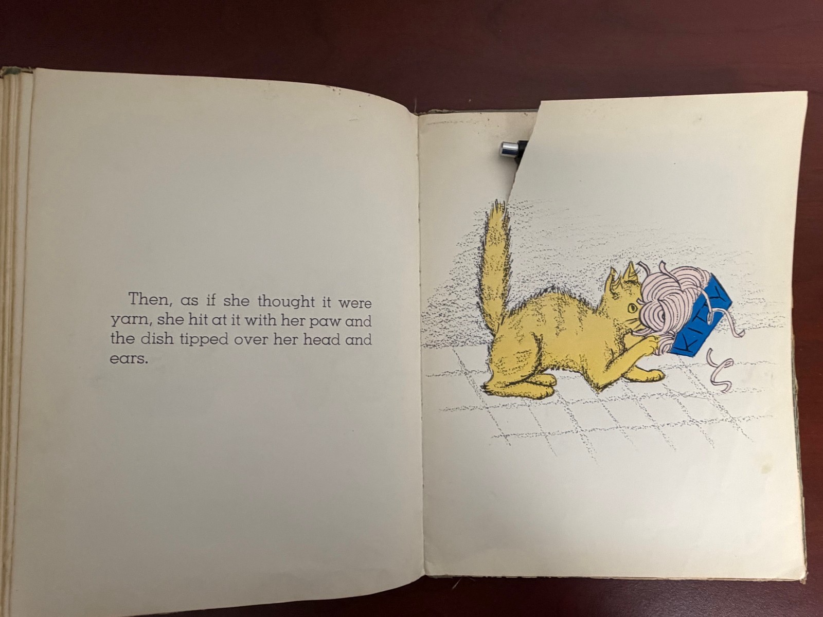 Vintage SPAGHETTI EDDIE 1957 Hardcover by Mary Jackson Ellis Ex-library copy