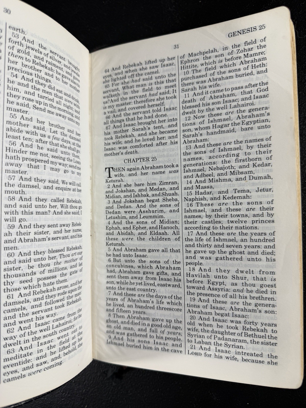 1979 Rex Humbard Prophecy Bible KJV Black Genuine Leather