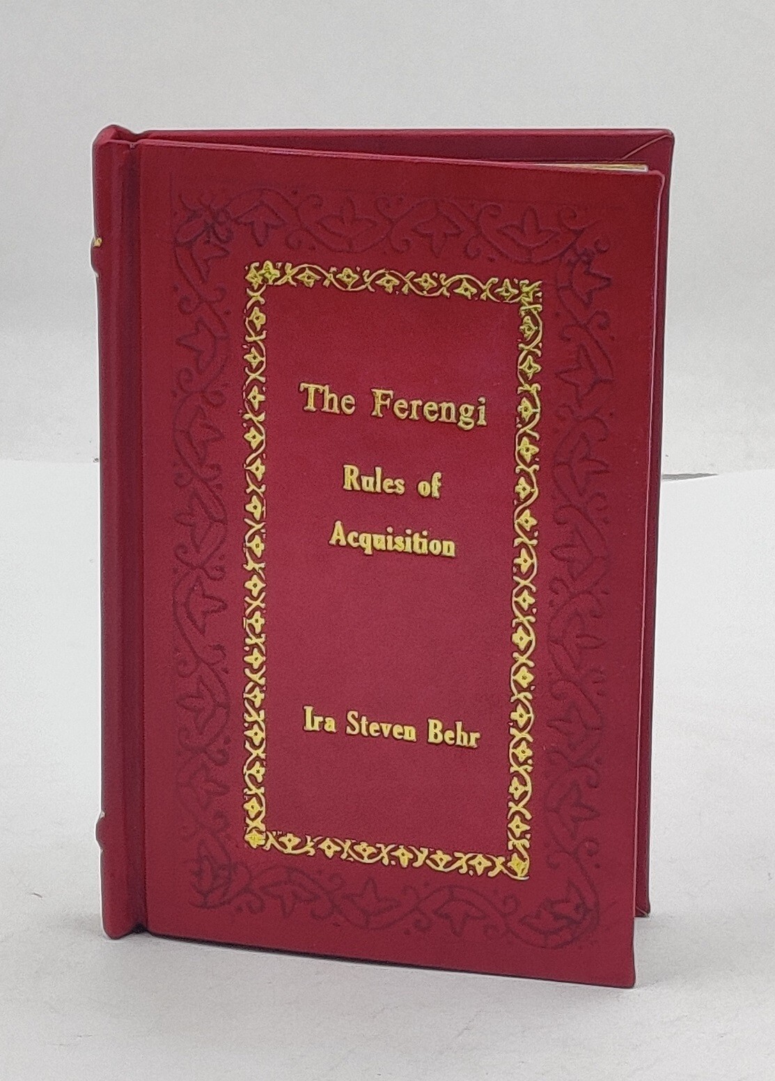 The Star Trek: Deep Space Nine: The Ferengi Rules Of Acq [Premium Leather Bound]