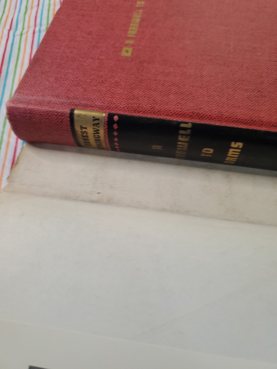 „A Farewell to Arms“ by Ernest Hemingway (1969) Scribner – Vintage Hardback