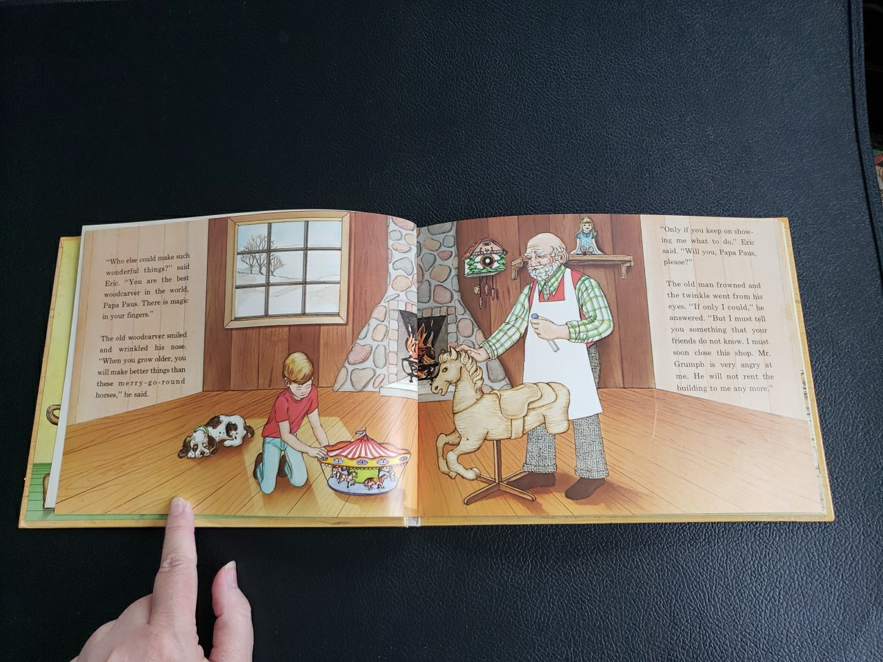 The Magic Merry-Go-Round By V. GIlbert Beers Wonder World Book HC 1973 Vintage