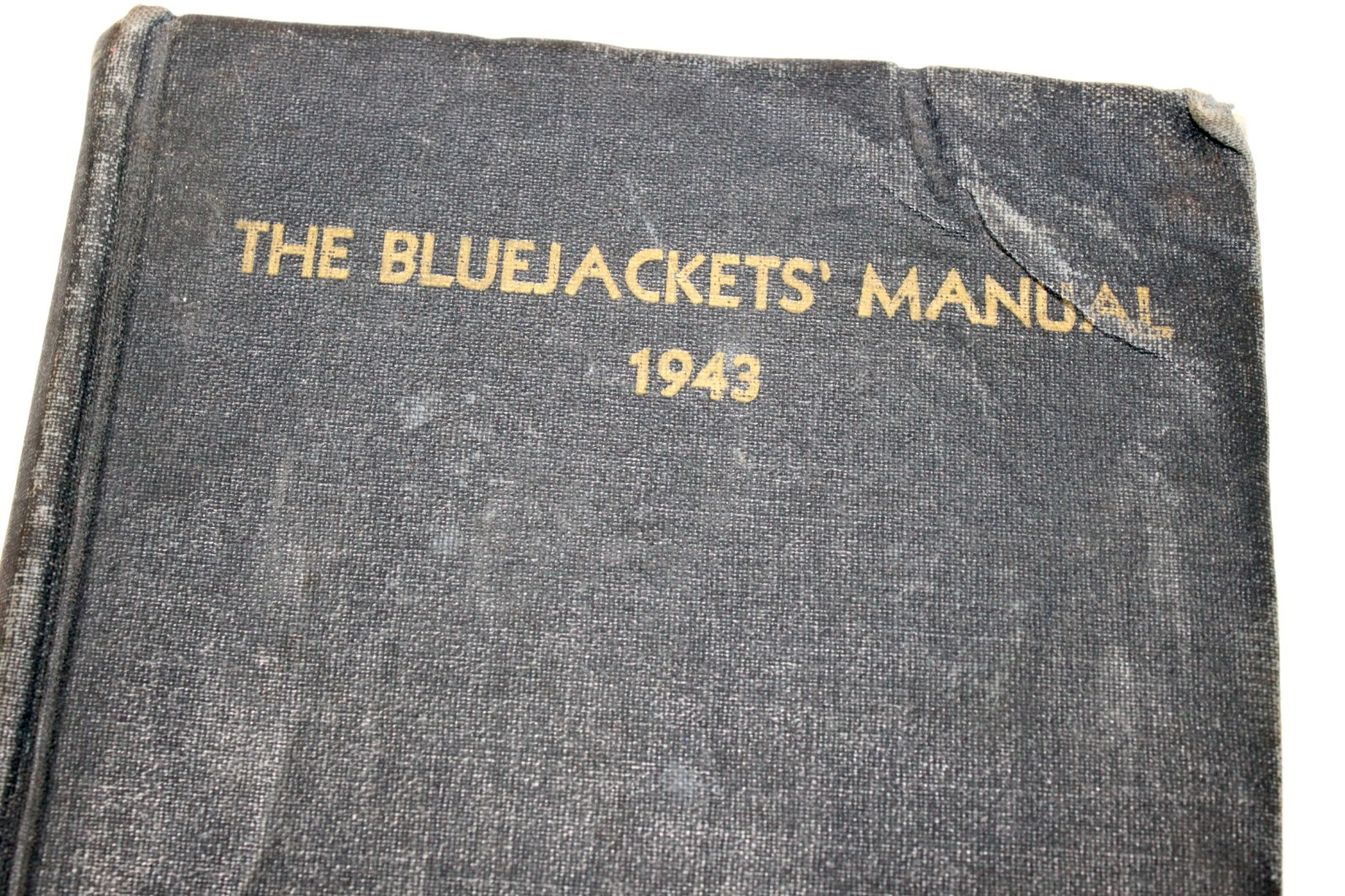 1943 The Bluejackets Manual 11th Edition United States Navy Bluejackets Book USN