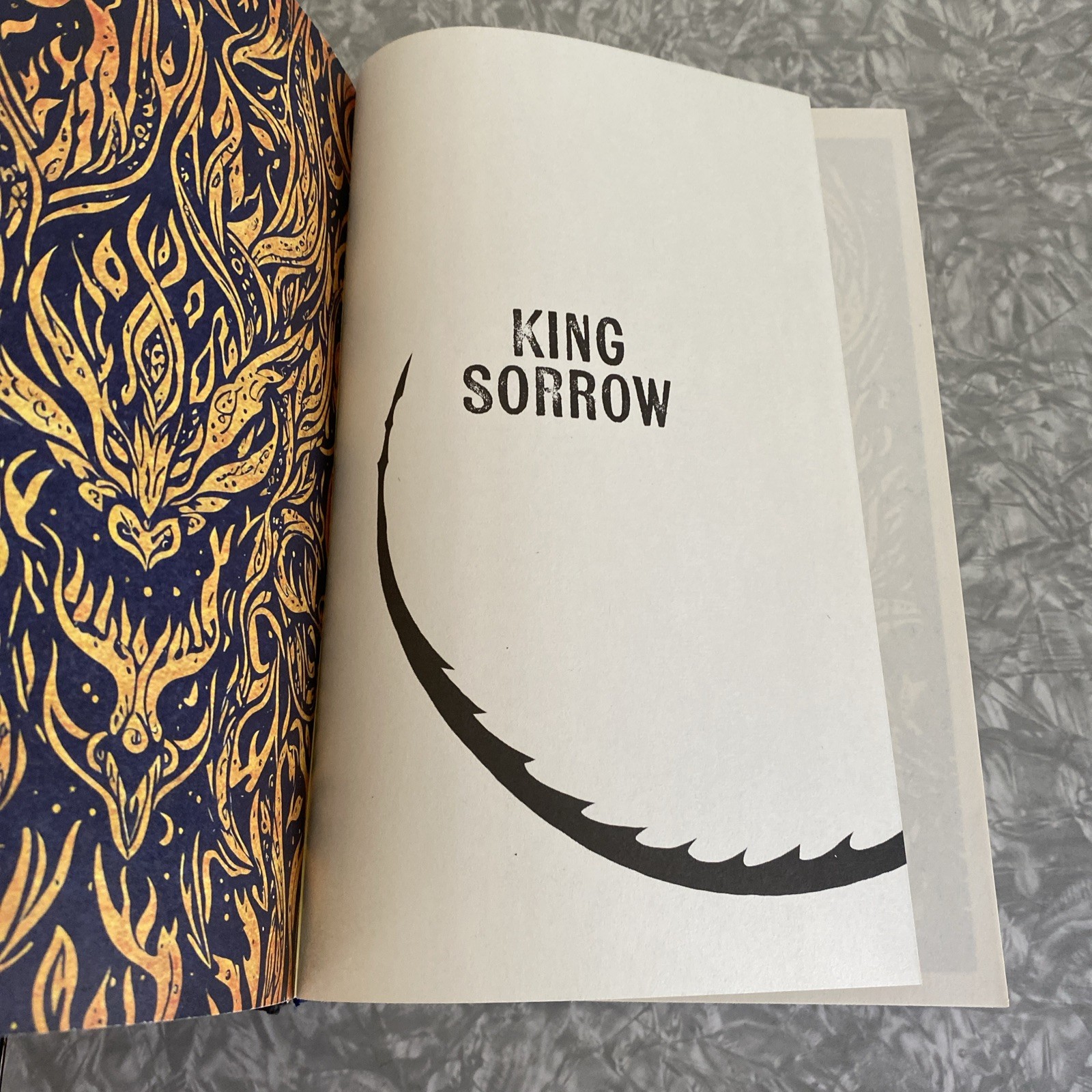 King Sorrow: A Faustian Fable of Dark Academia Joe Hill Hardcover 1st Edition