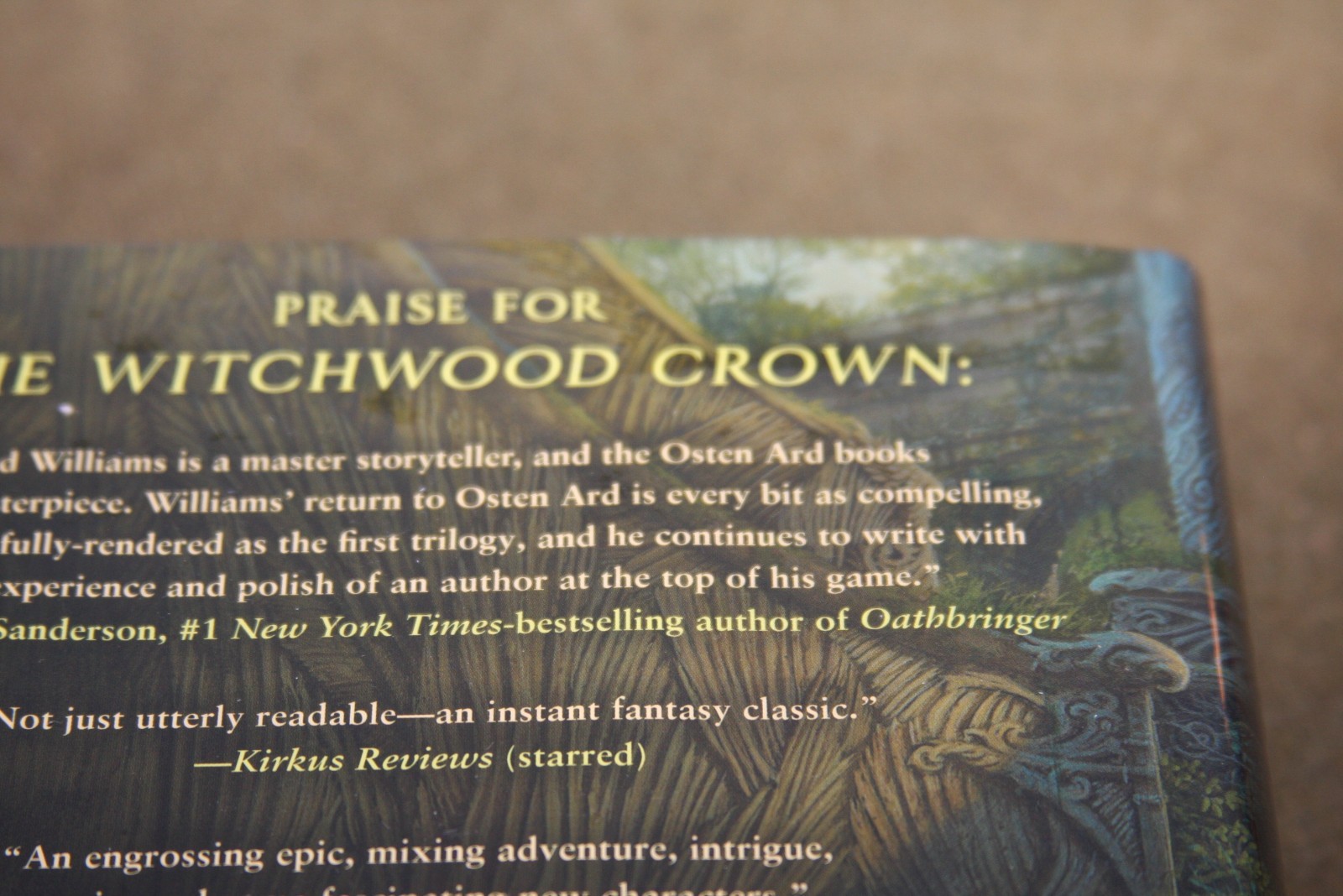 Lot of 2 Tad Williams HCs – Witchwood Crown & Empire of Grass – Both Ex-Library
