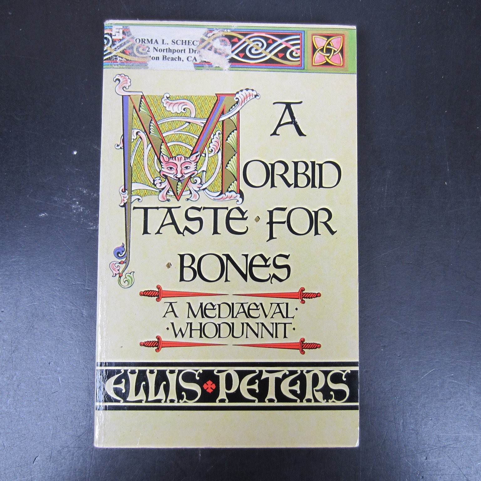 A Morbid Taste for Bones Ellis Peters 1984 Futura Medieval Mystery Whodunnit PB