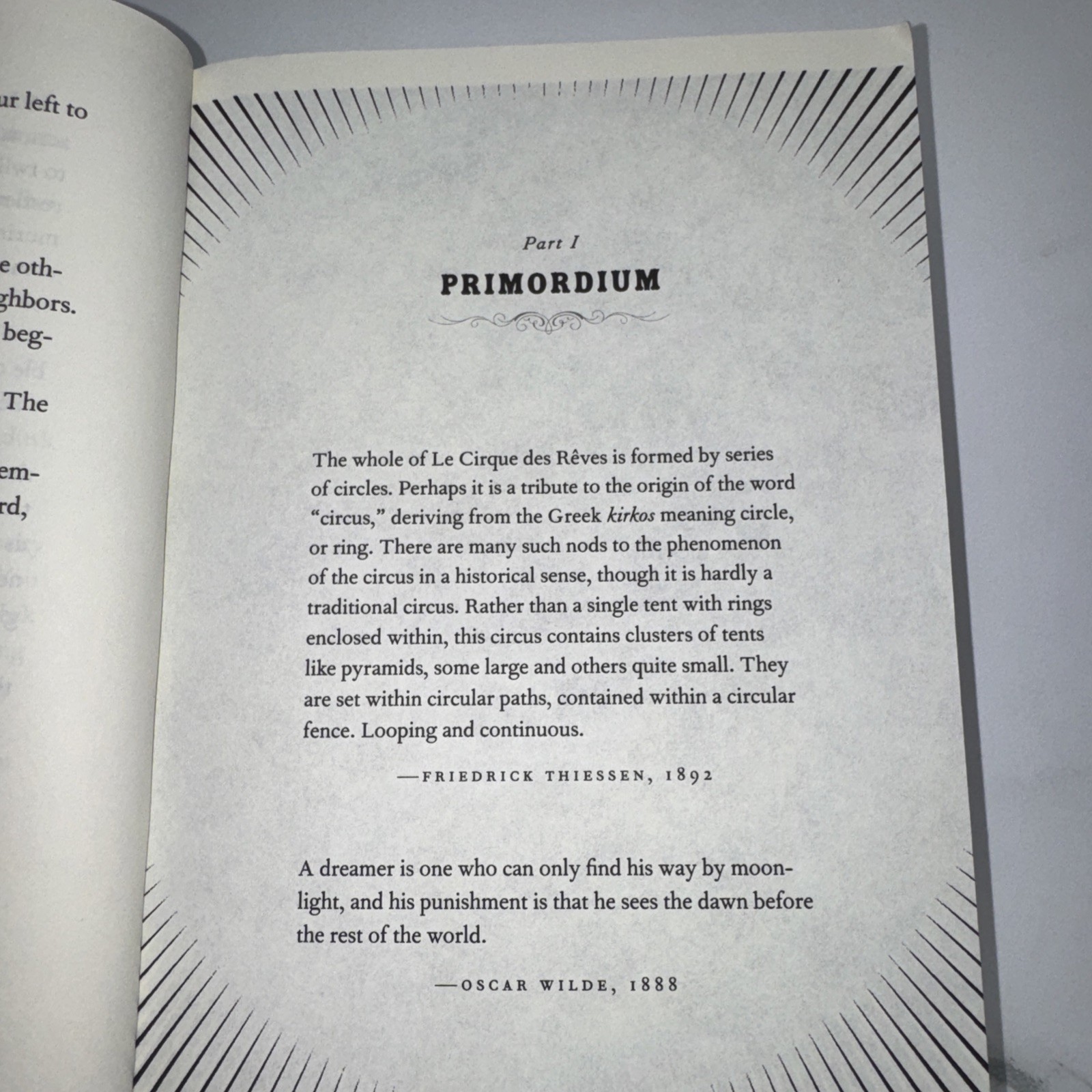 Night Circus : A Novel by Erin Morgenstern (2012, Trade Paperback)