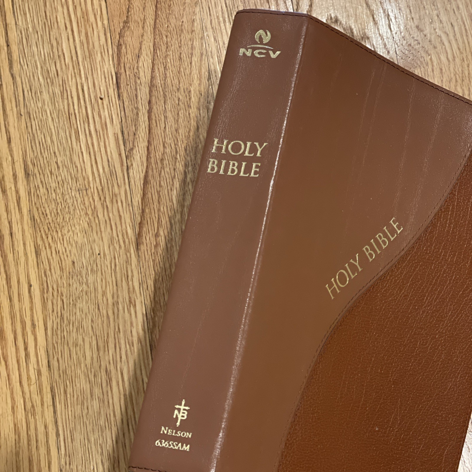 Nelson Bible 6365SAM NCV New Century Version Giant Print Book Tabs *READ*