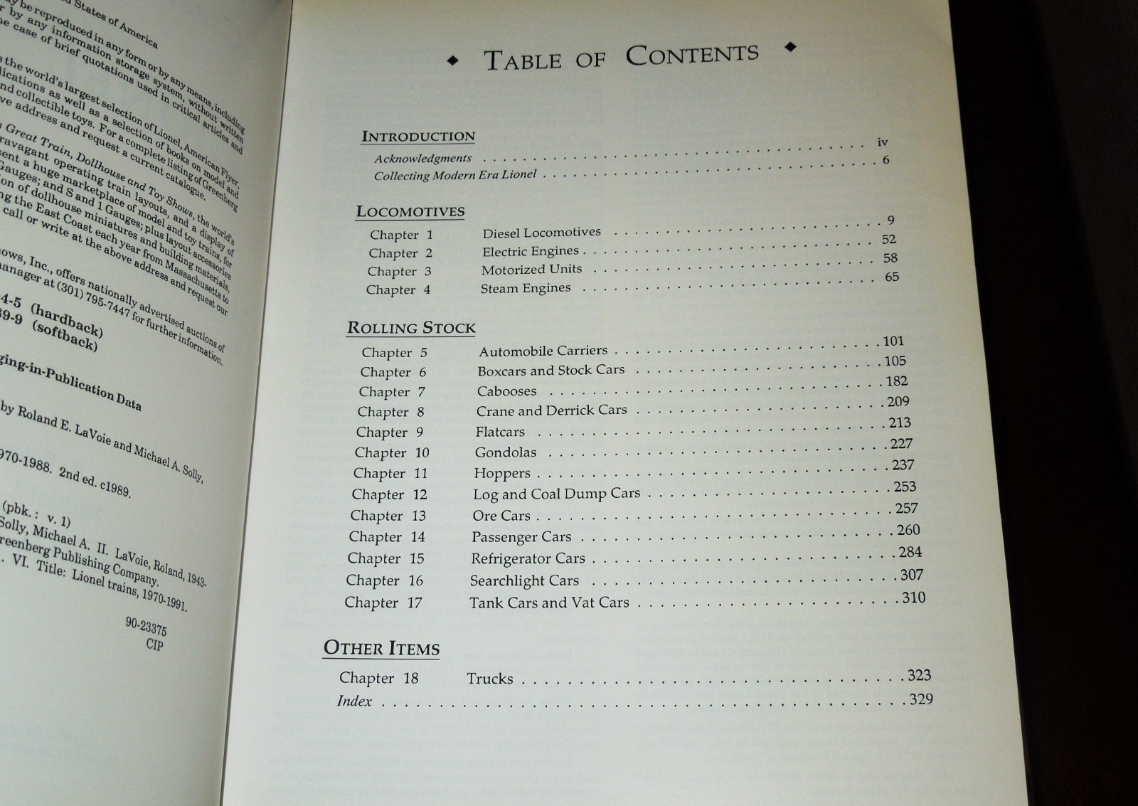 Greenberg’s Guide to Lionel Trains 1970-1991 Volume 1 by Roland E. LaVoie